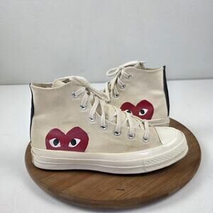Converse Chuck Taylor All Star Play Comme des Garçons Shoes women's Size 7 Heart